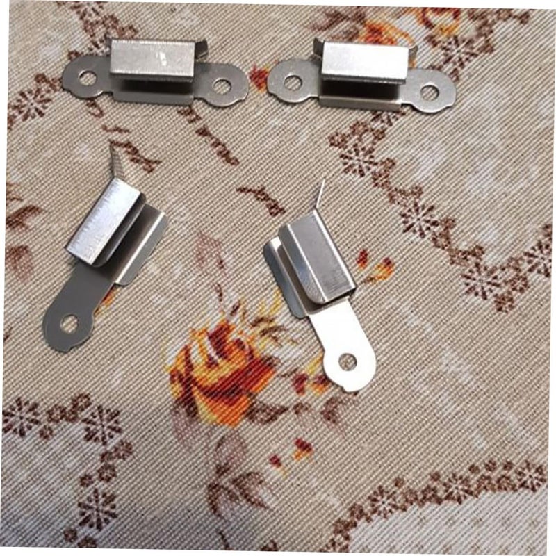 4Pcs Heavy Duty Stainless Steel 3D Printer Glass Bed Platform Clamp Easy Install Fixing Clips - Image 3